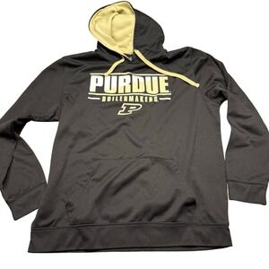 Stadium‎ Athletics Purdue Boilermakers Hoodie Black Gold Mens XL Sweatshirt
